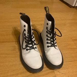 Womens Lace-Up Dr. Martens Boots